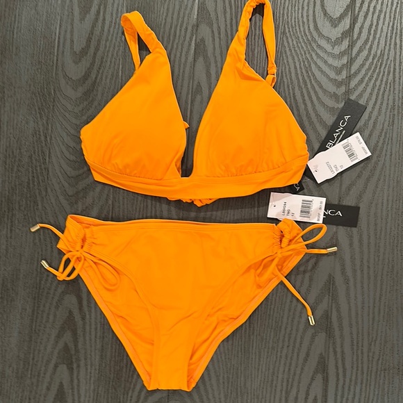 La Blanca Orange Bikini Set - New 🌴🌴🌴🏖🏖 - Picture 1 of 12